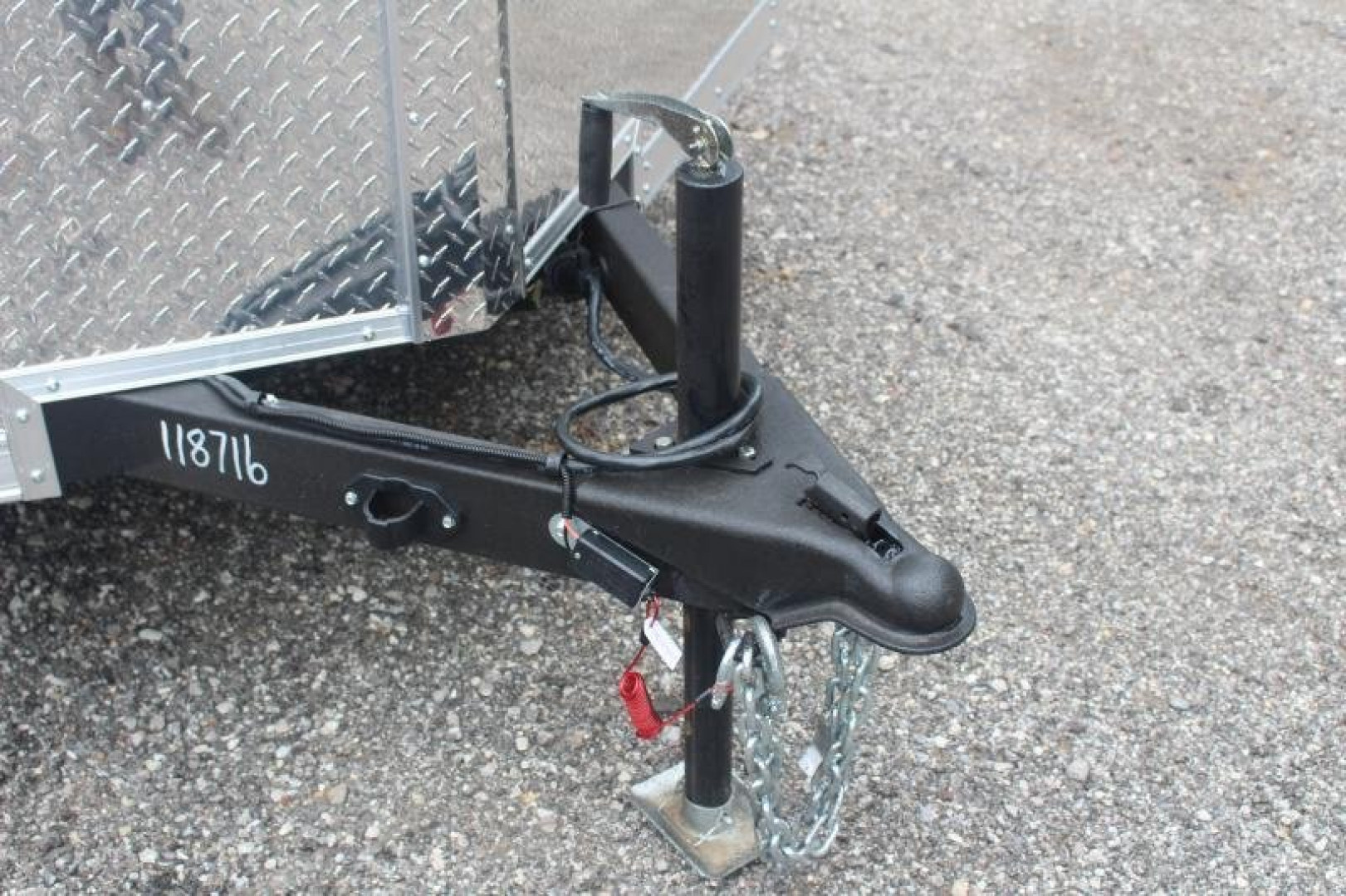 New 2026 Darkhorse Cargo 7' x 12' Enclosed Trailer - Ramp Door - 6' Interior Height - 7000# GVW