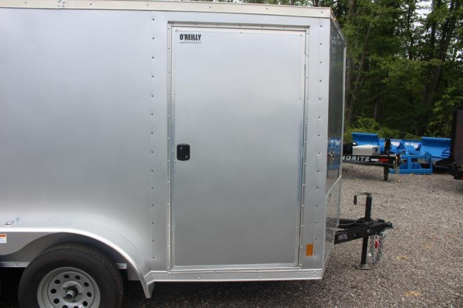 New 2026 Darkhorse Cargo 7' x 12' Enclosed Trailer - Ramp Door - 6' Interior Height - 7000# GVW