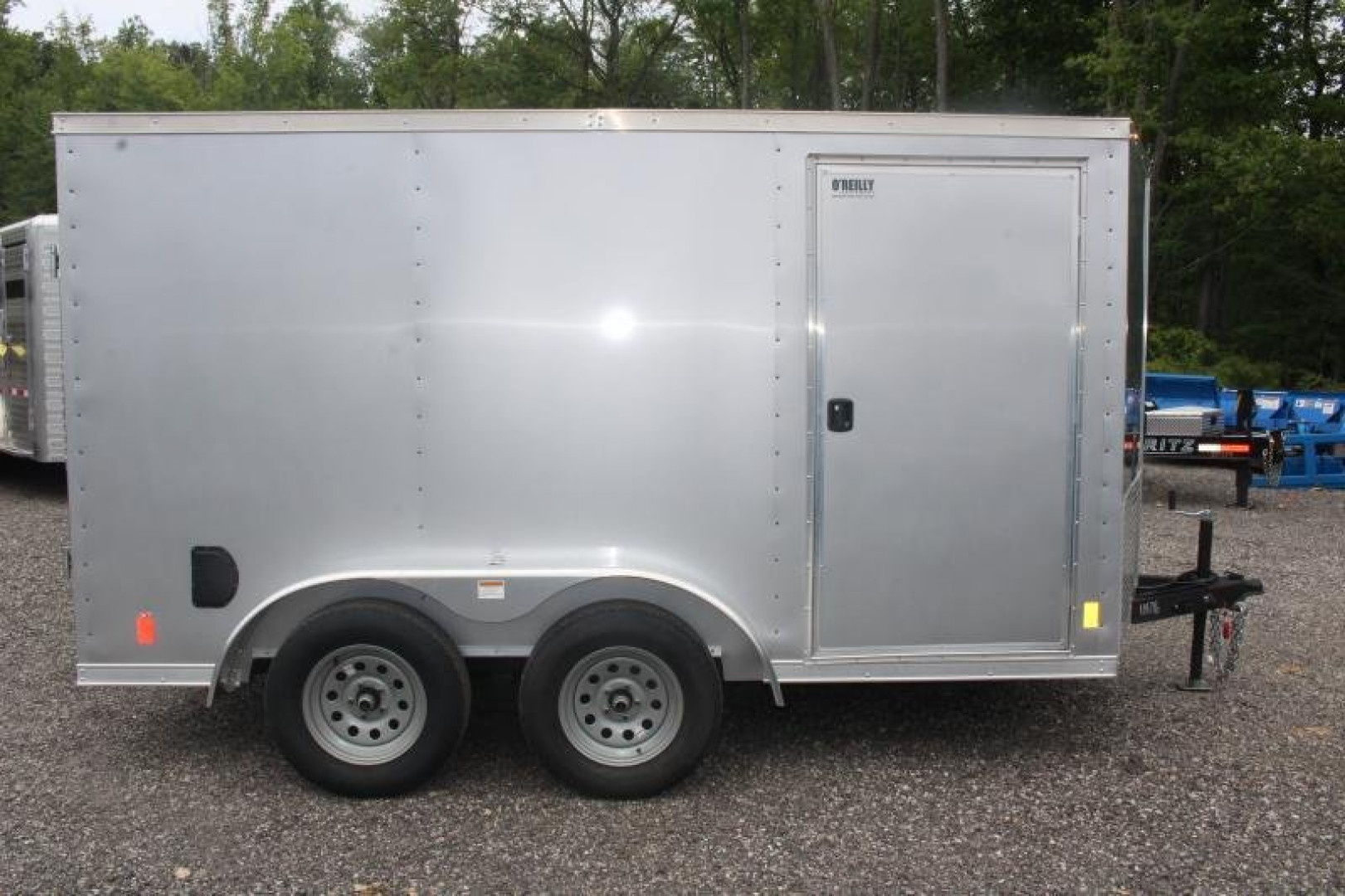 New 2026 Darkhorse Cargo 7' x 12' Enclosed Trailer - Ramp Door - 6' Interior Height - 7000# GVW