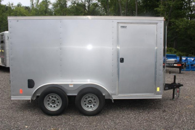 New 2026 Darkhorse Cargo 7' x 12' Enclosed Trailer - Ramp Door - 6' Interior Height - 7000# GVW