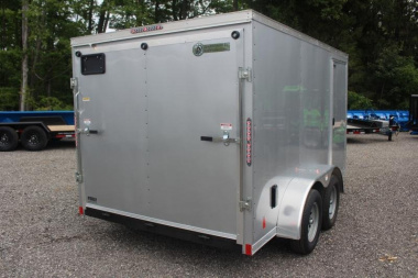 New 2026 Darkhorse Cargo 7' x 12' Enclosed Trailer - Ramp Door - 6' Interior Height - 7000# GVW
