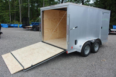 New 2026 Darkhorse Cargo 7' x 12' Enclosed Trailer - Ramp Door - 6' Interior Height - 7000# GVW