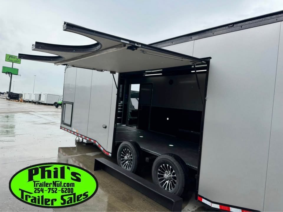 New Haulmark NEW 85X28 EDGE ENCLOSED CAR RACE TRAILER HAULER CARGO Car / Racing Trailer