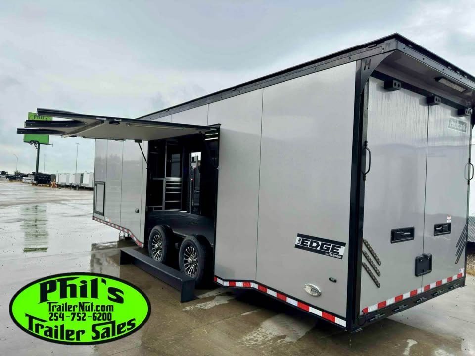 New Haulmark NEW 85X28 EDGE ENCLOSED CAR RACE TRAILER HAULER CARGO Car / Racing Trailer