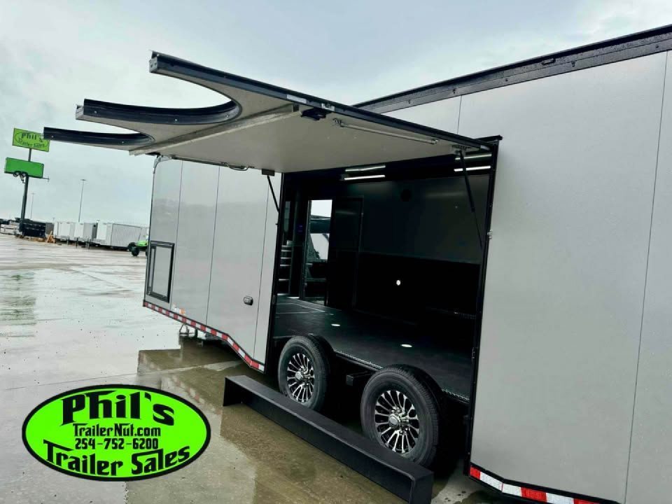 New Haulmark NEW 85X28 EDGE ENCLOSED CAR RACE TRAILER HAULER CARGO Car / Racing Trailer