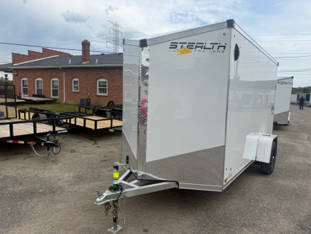 New 2025 6 x 12 Aluminum Enclosed Cobra with 6ft 6in interior Ramp with UPGRADES