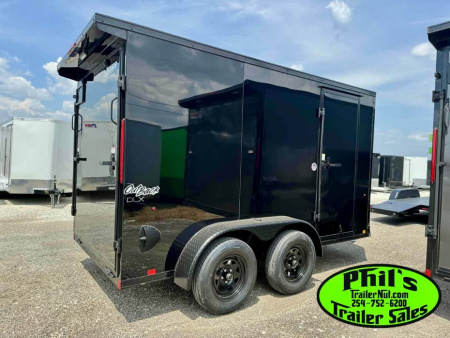 New Pace American 6X12 UPGRADED .080 EXTERIOR & REAR WING Cargo / Enclosed Trailer
