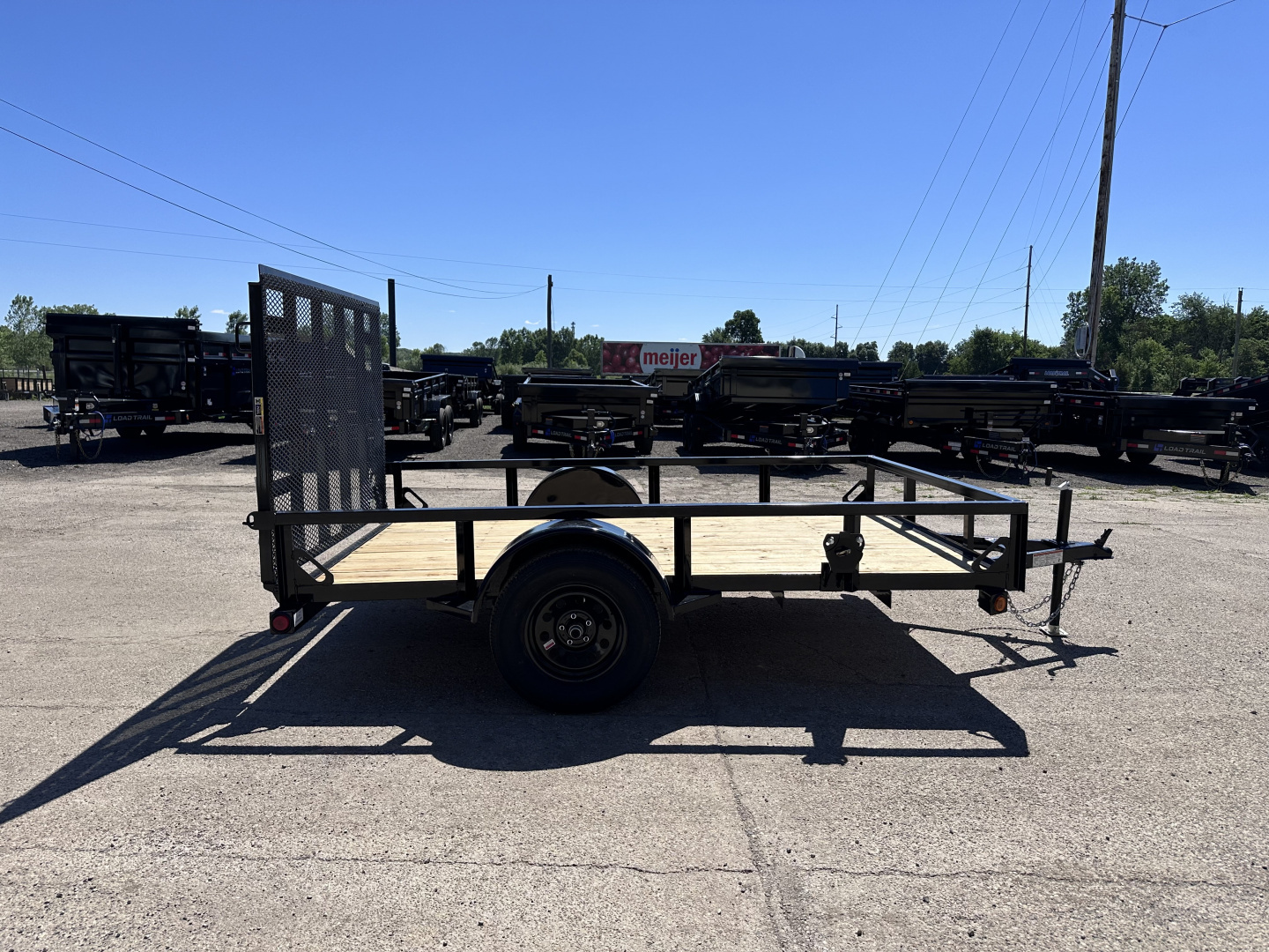 New 2026 Load Trail 77x12 Single Axle 3k Landscape Trailer