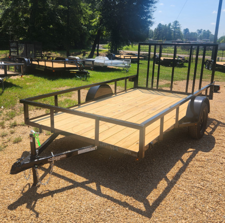 New 2026 Bye-Rite Trailers 6'6 x12' Single Axle 2x2 Tube-Top Utility Trailer