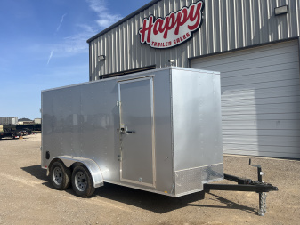 2026 Compass 7'x14' Enclosed Cargo Trailer - Indigo DLX