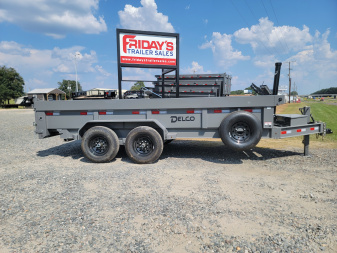 New 2025 Delco Trailers D5 16' x 83" Dump Trailer