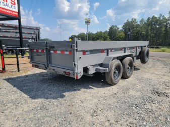 New 2025 Delco Trailers D5 16' x 83" Dump Trailer