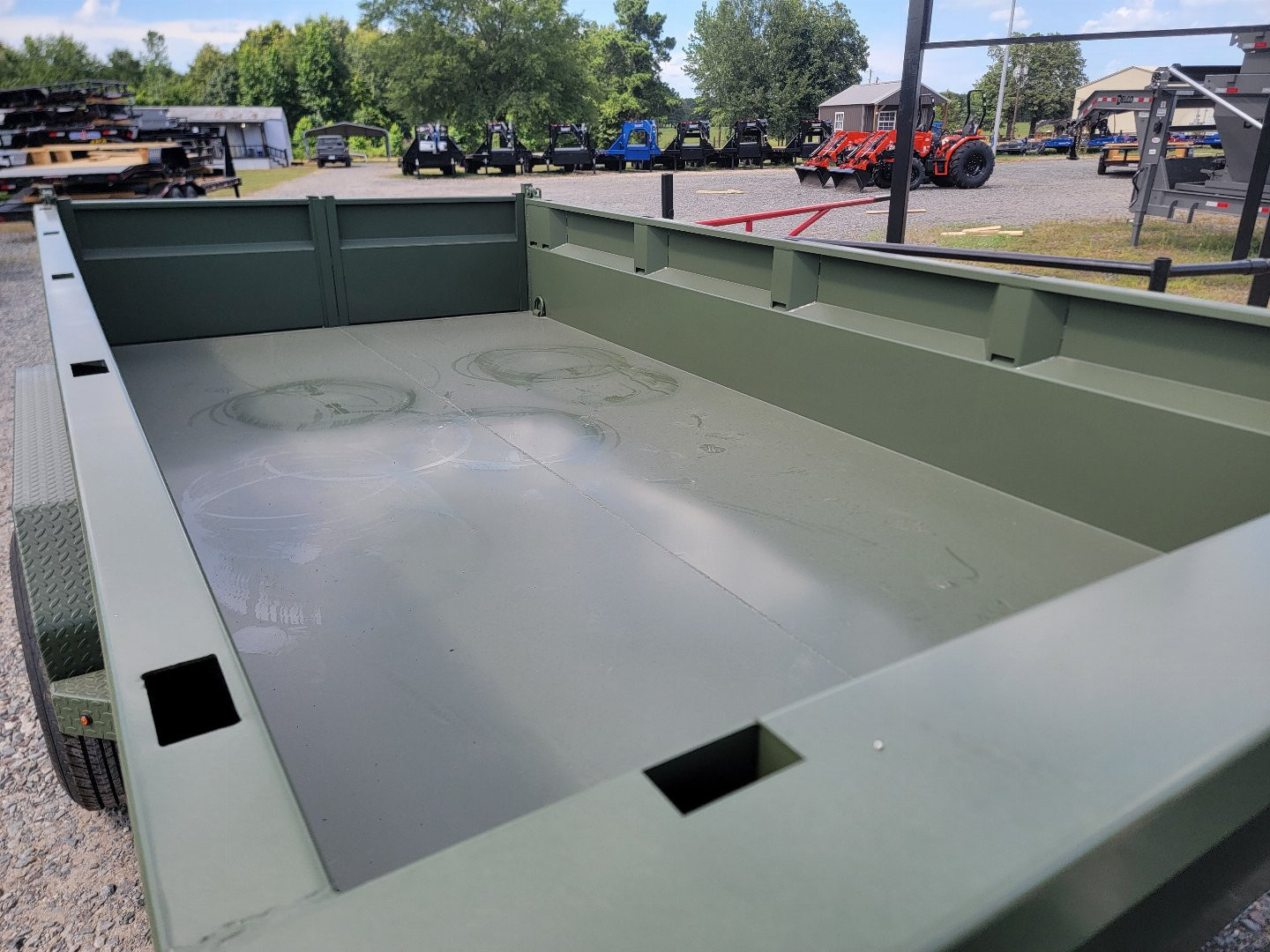 New 2025 Delco Trailers D3 14' x 83" Dump Trailer Dump Trailer