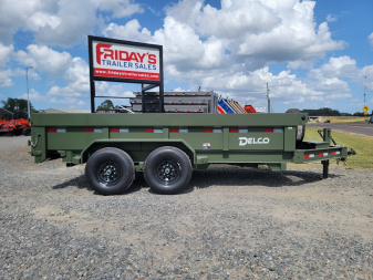 New 2025 Delco Trailers D3 14' x 83" Dump Trailer Dump Trailer
