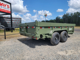 New 2025 Delco Trailers D3 14' x 83" Dump Trailer Dump Trailer