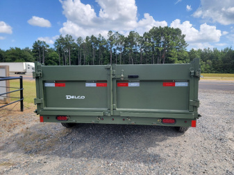 New 2025 Delco Trailers D3 14' x 83" Dump Trailer Dump Trailer