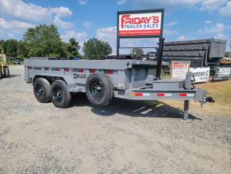 New 2026 Delco Trailers D5 14' x 83  Dump Trailer