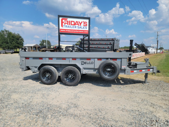 New 2026 Delco Trailers D5 14' x 83" Dump Trailer
