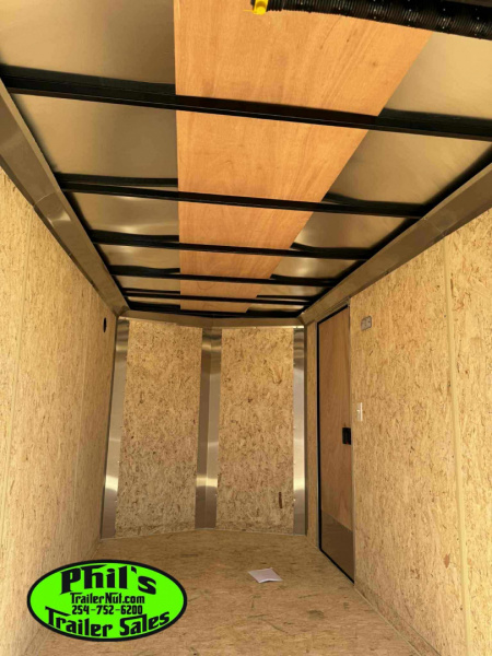 New 2025 Pace American 6X12 UPGRADED .080 EXTERIOR & REAR WING Cargo / Enclosed Trailer