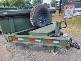 New 2026 Delco Trailers D3 14' x 83" Dump Trailer Dump Trailer