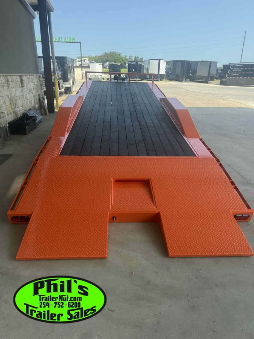 New 2025 EQUIPMENT TRAILER 102X24 POWER TILT Equipment Trailer 14K GVWR & WINCH!