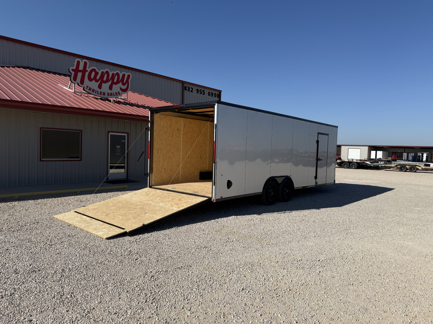 New 2026 Compass 8.5x24' Enclosed Cargo Trailer - Indigo DLX