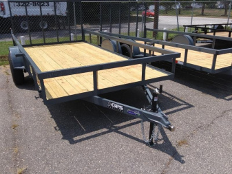 New 2026 GPS Trailers GT 7X14SA 5K Utility Trailer