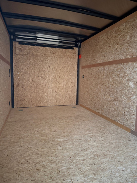 New US CARGO 7 X 16 Cargo / Enclosed Trailer with 6ft 6in Screwless Exterior