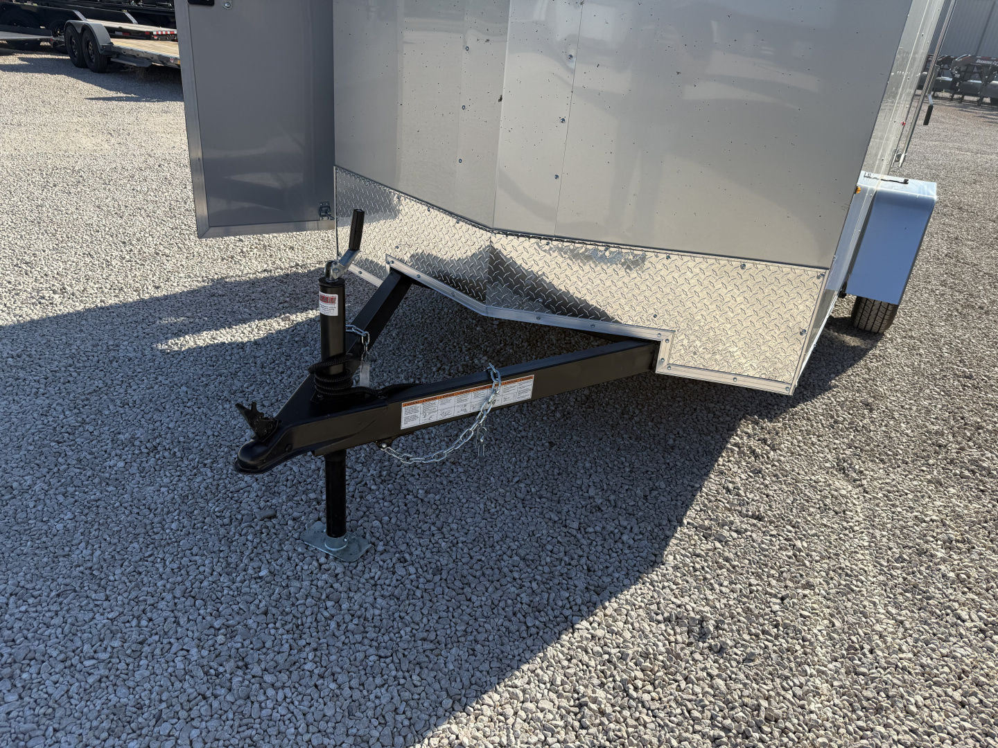 New 2026 Compass 6'x10' Enclosed Cargo Trailer - Indigo DLX