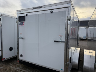 New 2026 US CARGO 7 X 14 Cargo Enclosed Trailer 6ft 6in interior with Ramp - UPGRADED OPTIONS Cargo / Enclosed Trailer