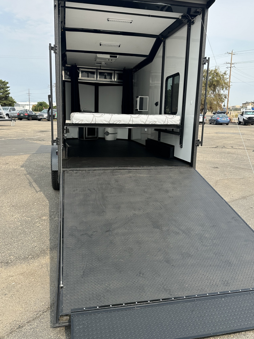 New 2025 Pace American 7.5x16 10K Toy Hauler Enclosed Trailer