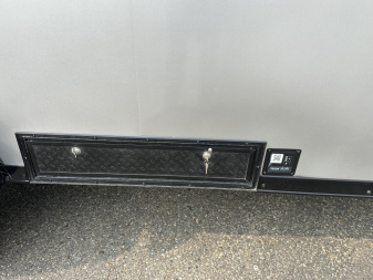 New 2025 Pace American 7.5x16 10K Toy Hauler Enclosed Trailer