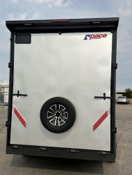 New 2025 Pace American 7.5x16 10K Toy Hauler Enclosed Trailer