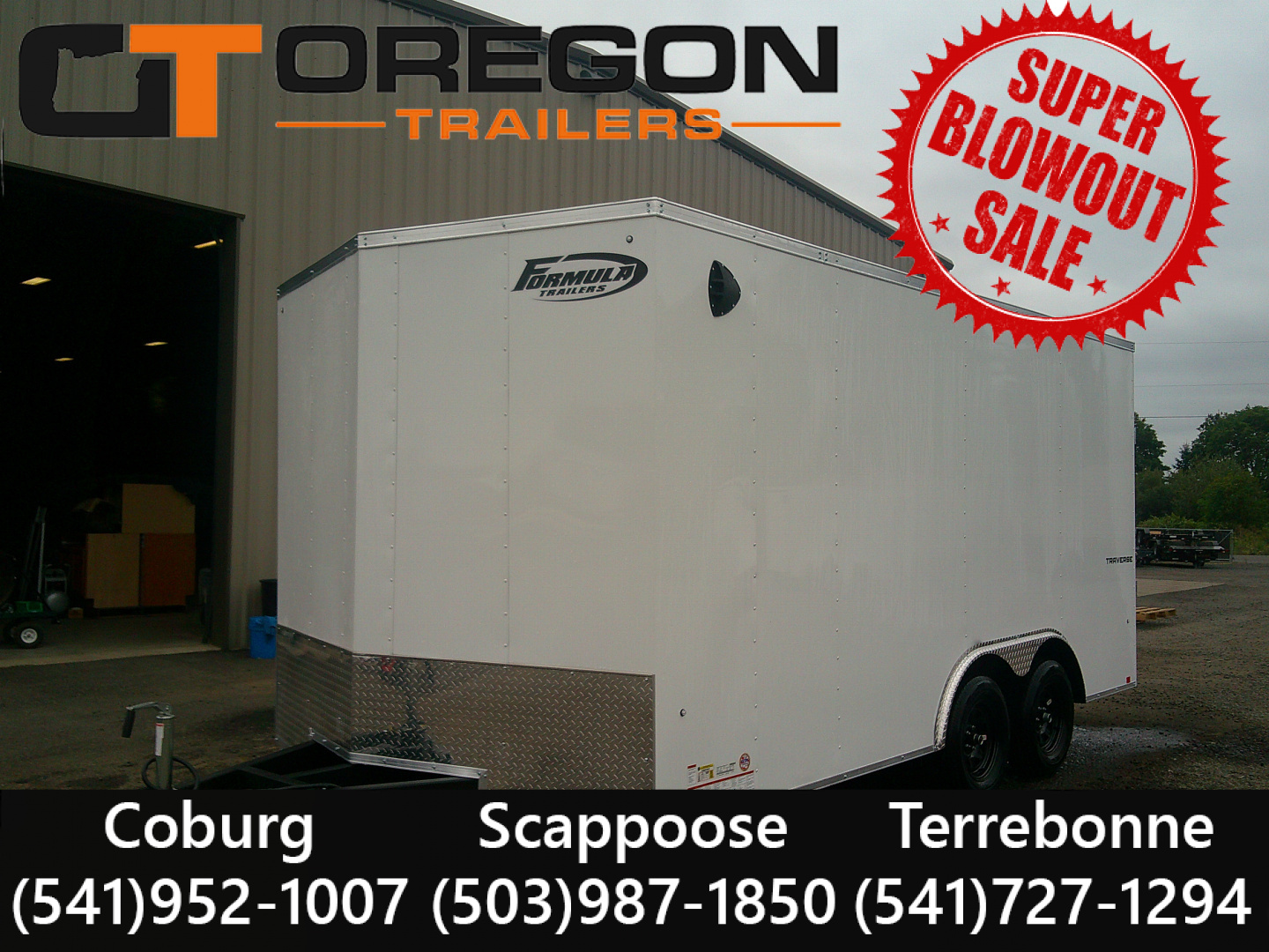 New 2026 Formula 8.5x16 Cargo / Enclosed Trailer