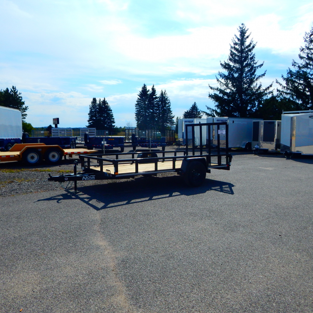 New 2025 Midsota 6.5X12 3K Tube Top Utility Trailer