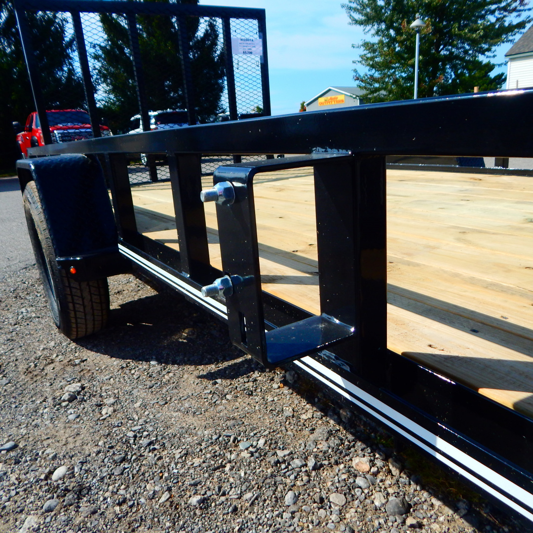 New 2025 Midsota 6.5X12 3K Tube Top Utility Trailer