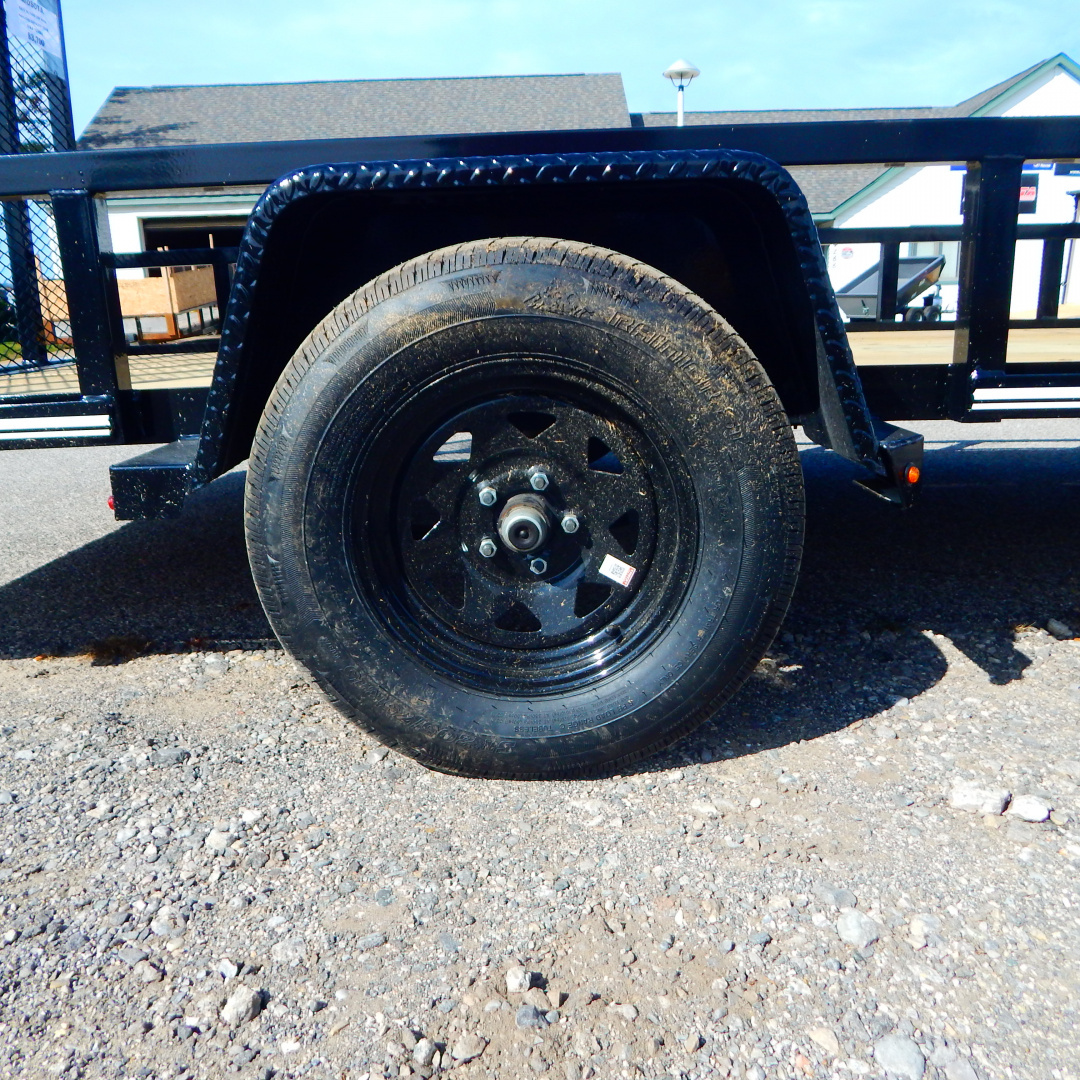 New 2025 Midsota 6.5X12 3K Tube Top Utility Trailer