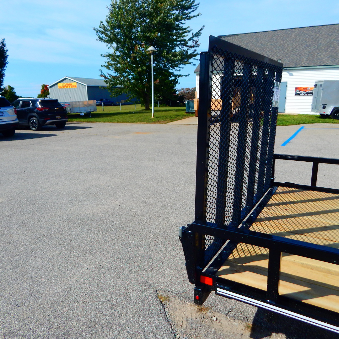 New 2025 Midsota 6.5X12 3K Tube Top Utility Trailer