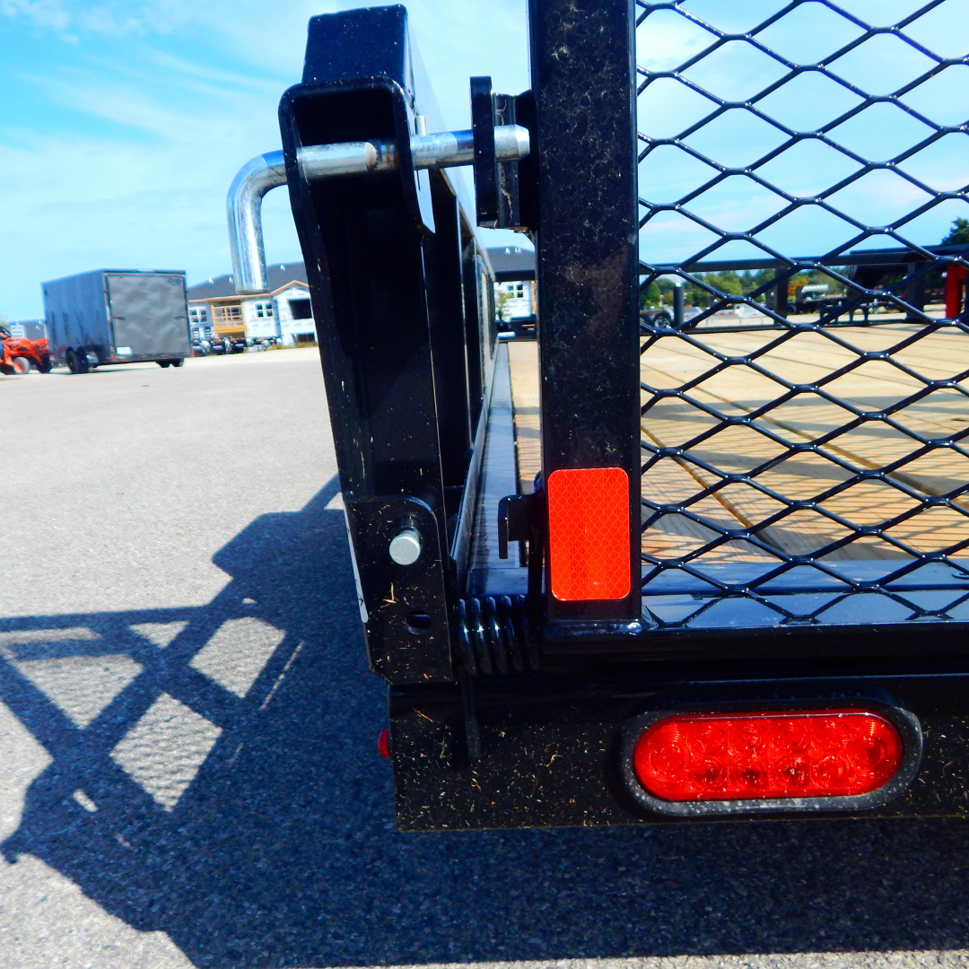 New 2025 Midsota 6.5X12 3K Tube Top Utility Trailer