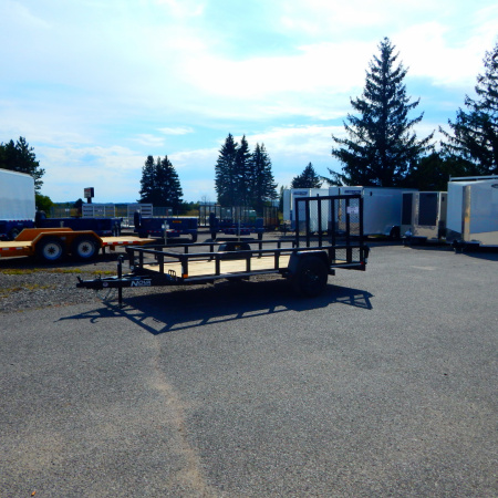 New 2025 Midsota 6.5X12 3K Tube Top Utility Trailer