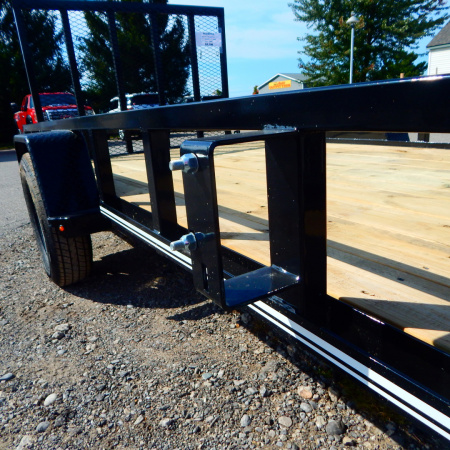 New 2025 Midsota 6.5X12 3K Tube Top Utility Trailer