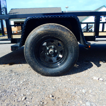 New 2025 Midsota 6.5X12 3K Tube Top Utility Trailer