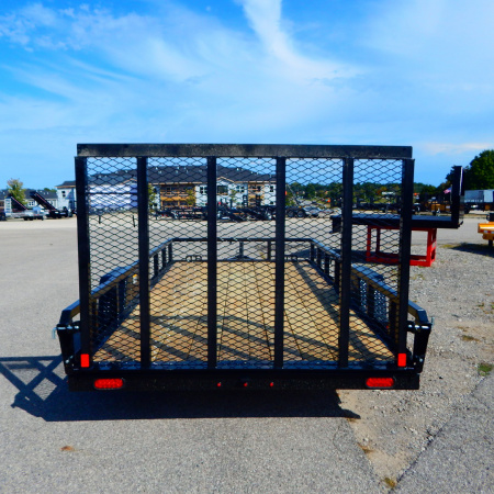 New 2025 Midsota 6.5X12 3K Tube Top Utility Trailer