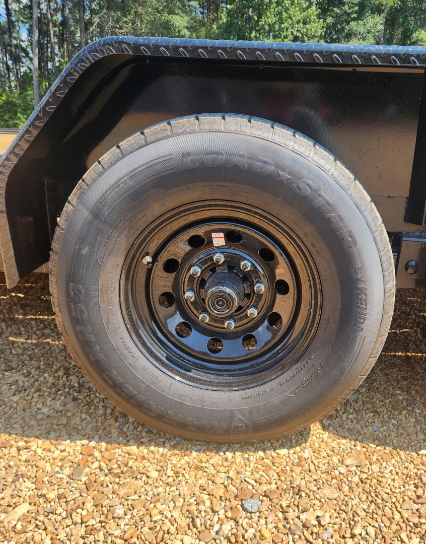 New 2026 Bye-Rite Trailers 7'x22',14k, 2-7 Pound Axels Dovetail, Two Stand Up Ramps Car Hauler