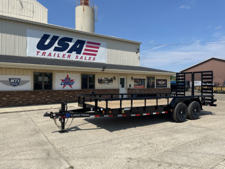New 2026 Load Trail 83x18 Landscape 10k w/Split Gate Equipment Trailer