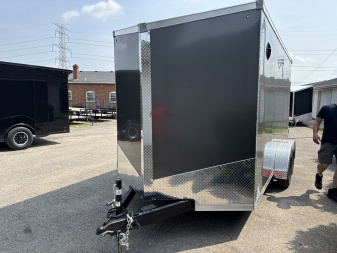 New 2025 Stealth 7 X 14 Cargo / Enclosed Trailer with Ramp with 7ft interior Height - Better Model