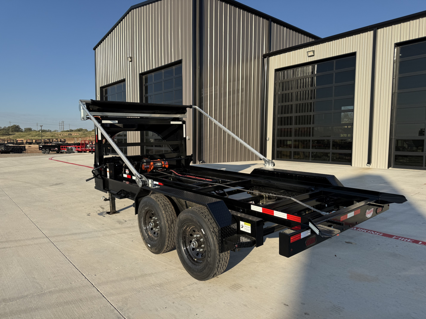 New GoodGuys 83"x14' GN Roll Off Dump Trailer - DRO