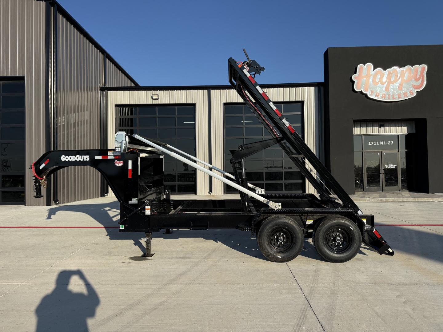 New GoodGuys 83"x14' GN Roll Off Dump Trailer - DRO