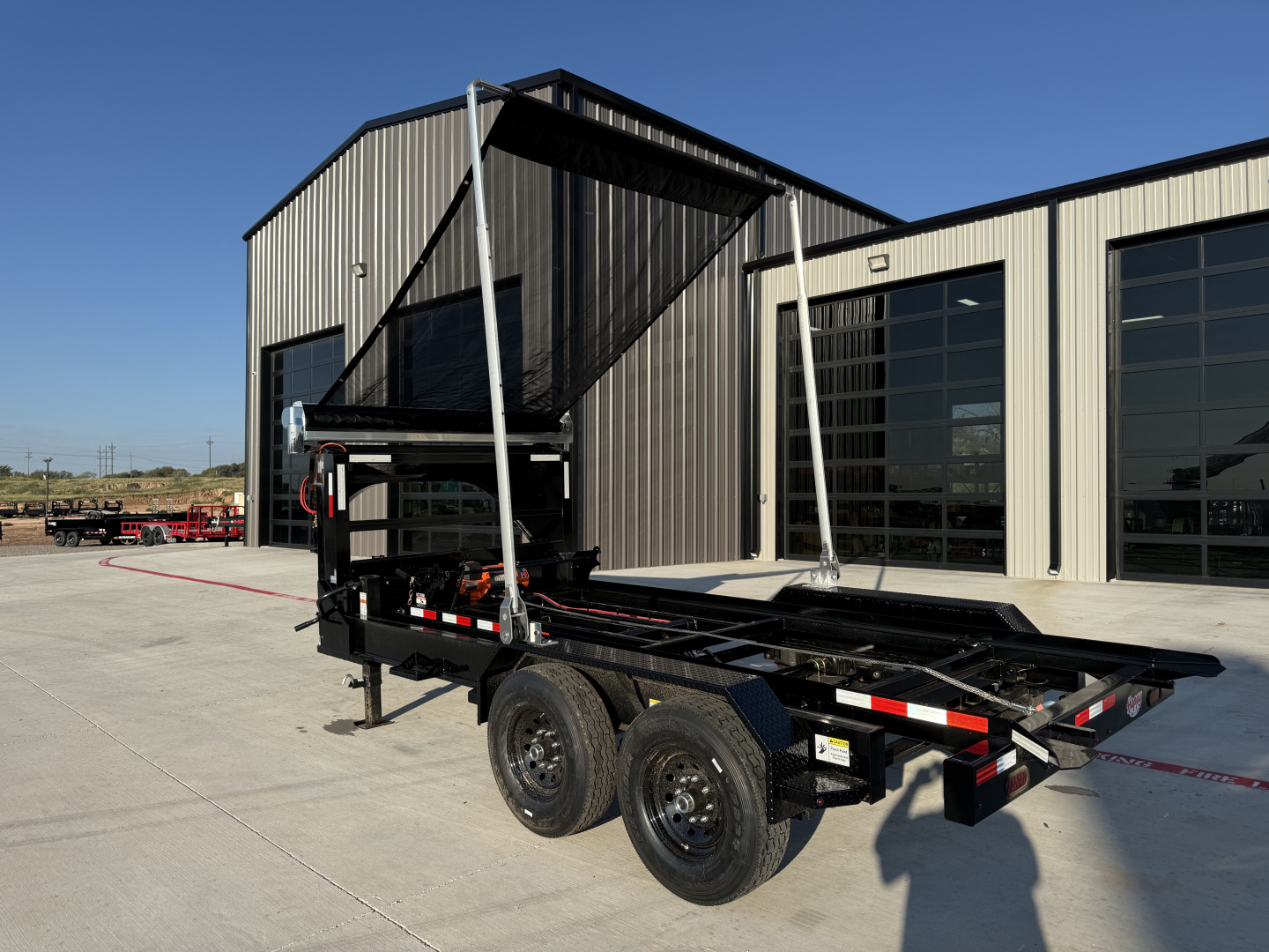 New GoodGuys 83"x14' GN Roll Off Dump Trailer - DRO