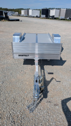 New 2026 Aluma 4'2" x 10 Tilt & GO Adventure Trailer (Snowmobiles, ATVs, Golf Carts!!!)